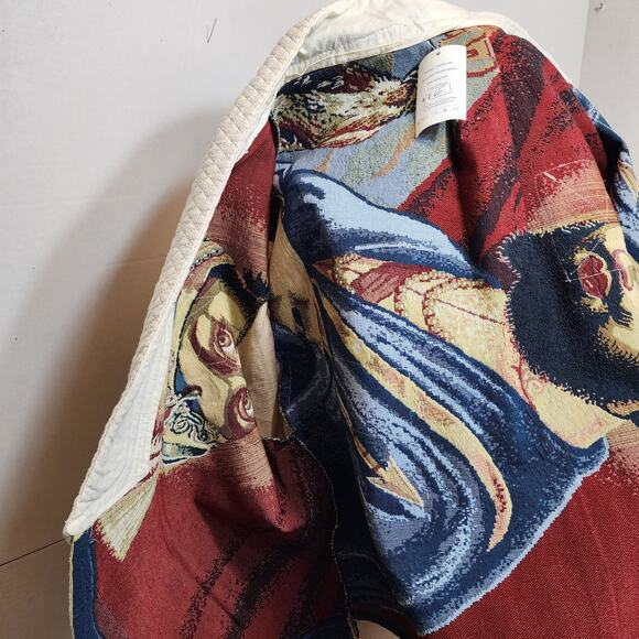 Tapestry One-of-a-Kind Upcycled Art Jacket - Picture 13 of 13